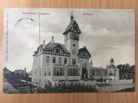 Café Röntgen Meeresblick um 1900